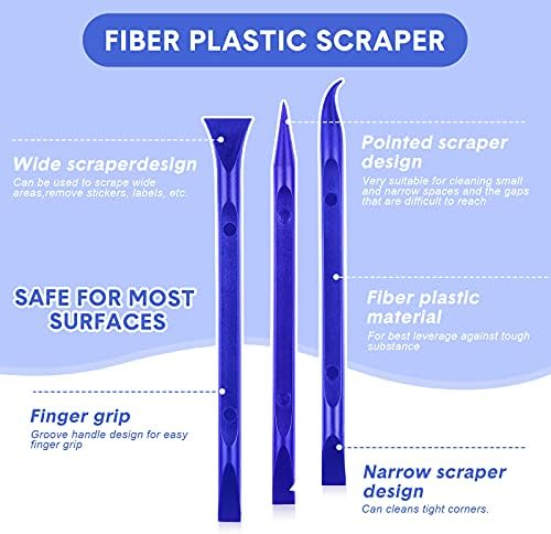Honoson 9 Pcs Cleaning Scraper Tool, Scratch Free - Image 2