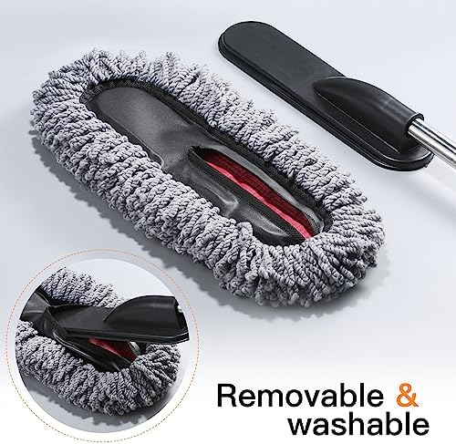 IPELY 3 Pack Large Microfiber Car Duster Exterior Scratch Free - Image 3