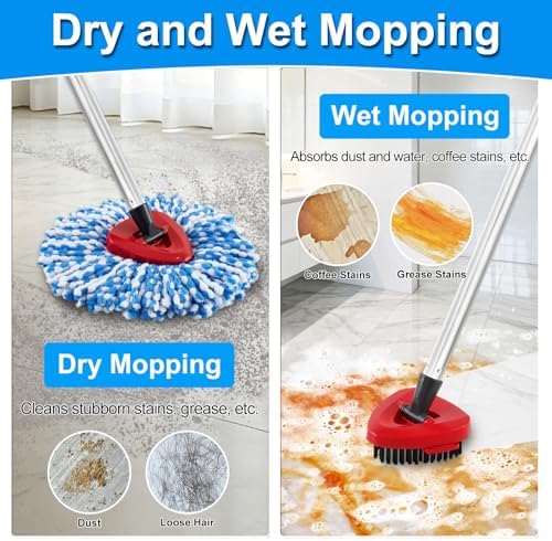 4 Pack Spin Mop Replacement Head - Image 3