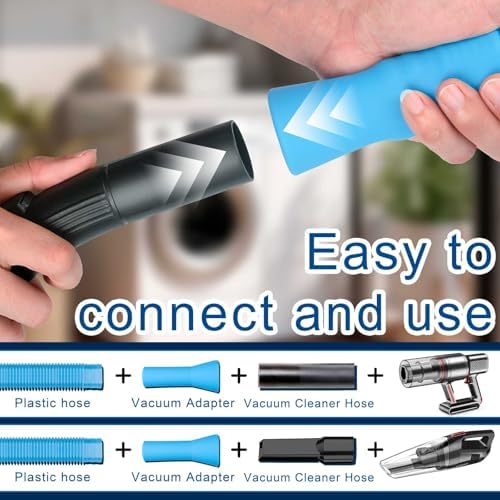 Dryer Vent Cleaner Kit, Vacuum Hose & Brush - Image 3