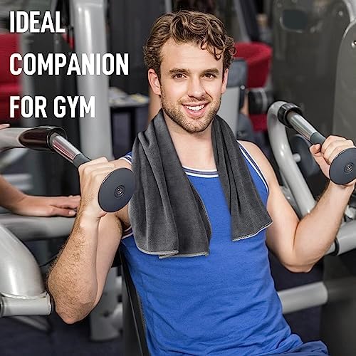SINLAND Microfiber Gym Towels, Workout Sweat Towel 16x32In - Image 6