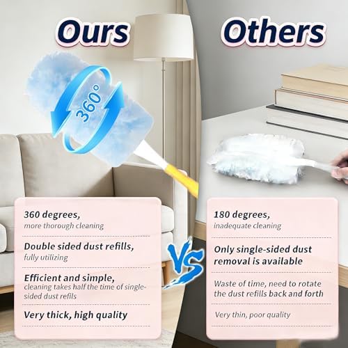 Duster Extended Handle with 20 Pcs Duster Refill - Image 7