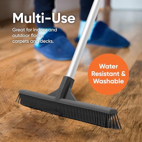 Superio 16"" Slim Silicone Salon Broom - Image 7