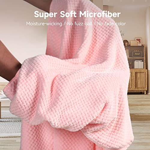 Umisleep Extra Large Microfiber Hair Towel, Ultra Absorbent - Image 4