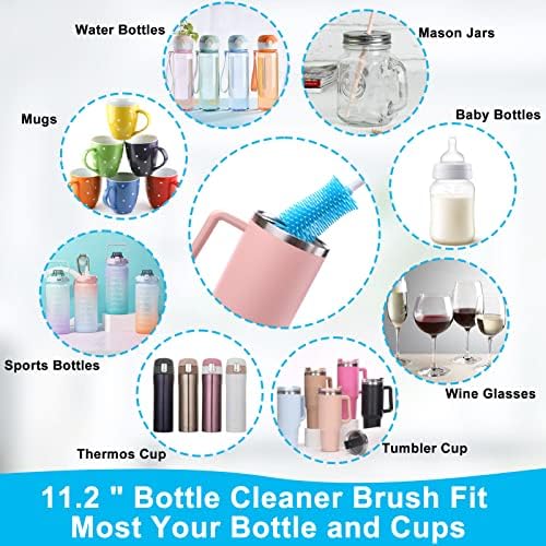 XANGNIER Water Bottle Cleaner Brush Kit - Image 2