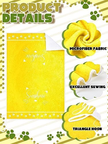 Bencailor 4 Pcs Cat Kitchen Towels Hand Tea Towels Gift - Image 5
