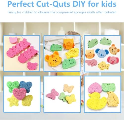 6 Pack Biodegradable Natural Kitchen Sponge Dish Sponges, Large Size - Image 6