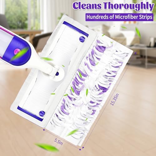 60 Pack Disposable Mop Pads Compatible - Image 2