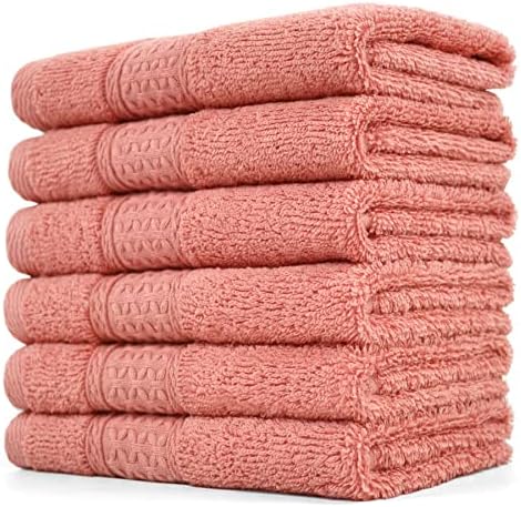 Cleanbear 6 Pack Cotton Wash Cloths by Cleanbear