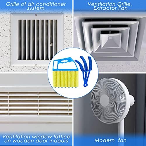 4 Pcs Window Blind Cleaner Tool, 7 Finger Blind - Image 4