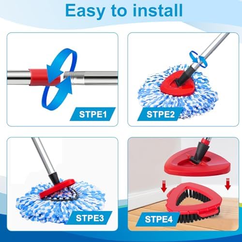 8-Pack Spin Mop Head Replacement - Image 6