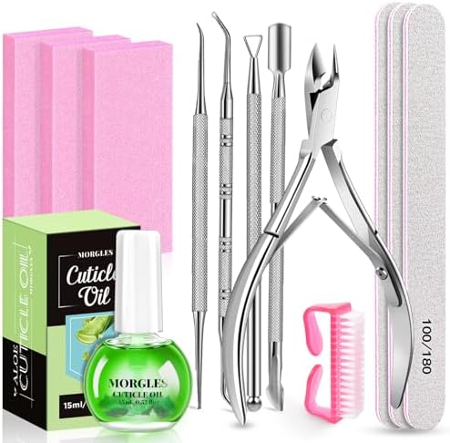 MORGLES Nail Files and Buffers Nail Prep Kit by Morgles