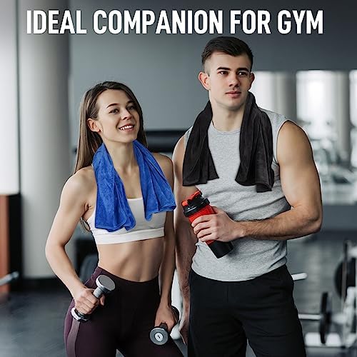SINLAND Microfiber Gym Towels, Workout Sweat Towel 16x32In - Image 4