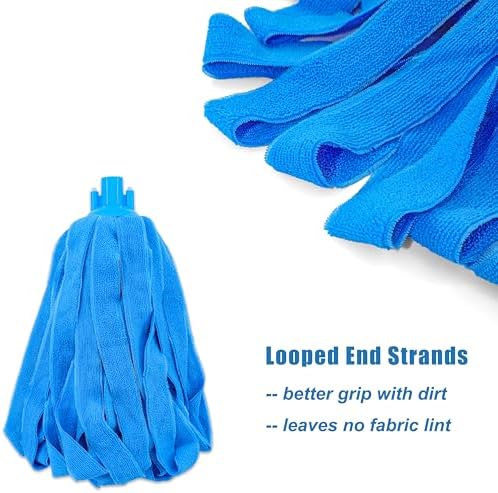 EaseYourDay Microfiber String Mop Head Refill, Fits 3/4" Screw-On Thread-1 - Image 3