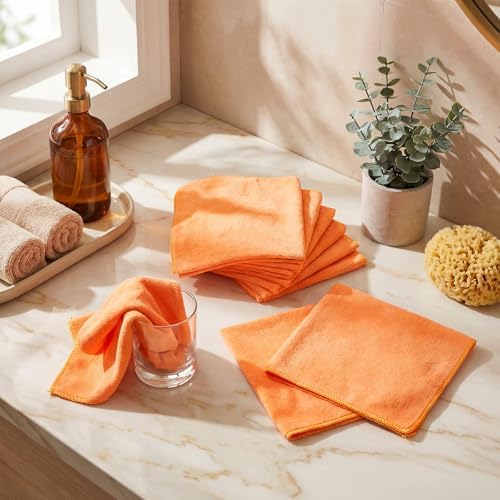 Nuenen Car Microfiber Clean Cloths, 16 x 16 Inch - Image 2