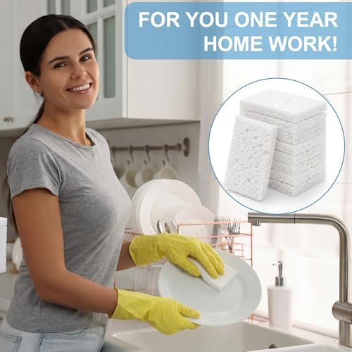 Zhengmy 48 Pcs Sponges Bulk Sponges Kitchen Compressed Sponge - Image 6