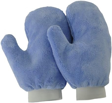 Eurow Microfiber Terry Weave Dusting & Polishing Mitt, Scratch-Free, Ultra-Soft by Eurow