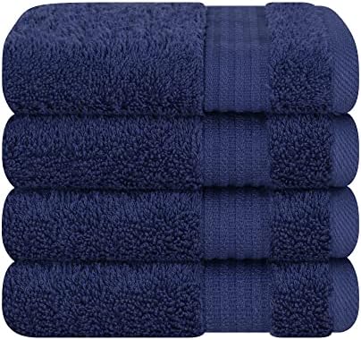 Cotton Paradise 100% Cotton Turkish Towel Set, Soft Absorbent Quick Dry by UNITEDHOMETEXTILE
