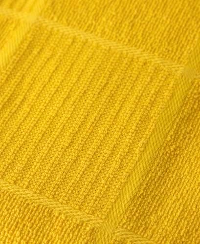 T-Fal Solid & Checked Parquet Kitchen Towels: Highly Absorbent, Super Soft Long - Image 3