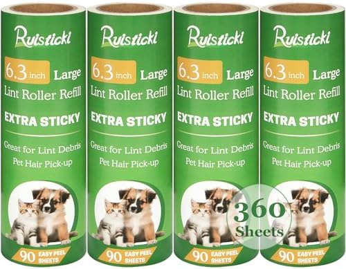 6.3 inch Lint Roller Refills Only by Unknown