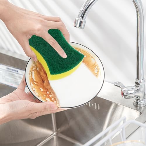 24 Pack Kitchen Cleaning Sponges Heavy Duty Scrub Sponges - Image 2