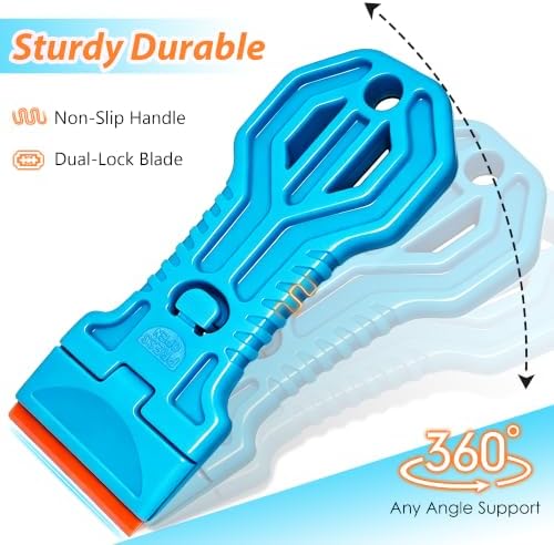 2 Pack Plastic Razor Blade Scraper - Image 4