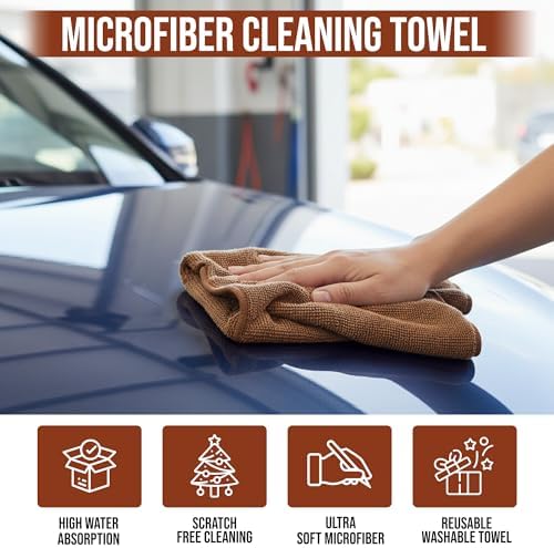 Ameri-Homes Microfiber Cleaning Cloths 12x12 Inch - Image 5