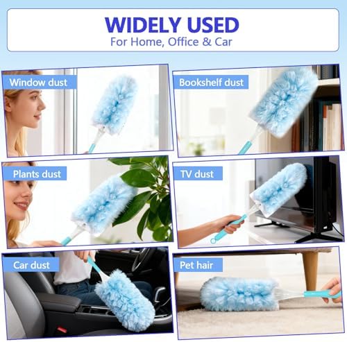 Heavy Duty Duster Refills for Swiffer Duster | 360° Unscented Disposable - Image 6