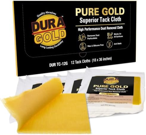 Dura-Gold - Pure Gold Superior Tack Cloth, Woodworking by Dura-Gold