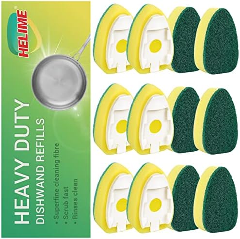 Dishwand Refills Sponge Head by HELIME