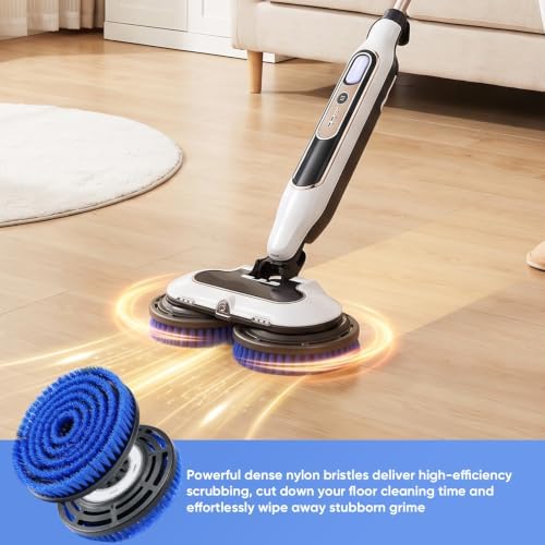 Upgraded Steam Mop Pad Replacement Brush Heads - Image 7