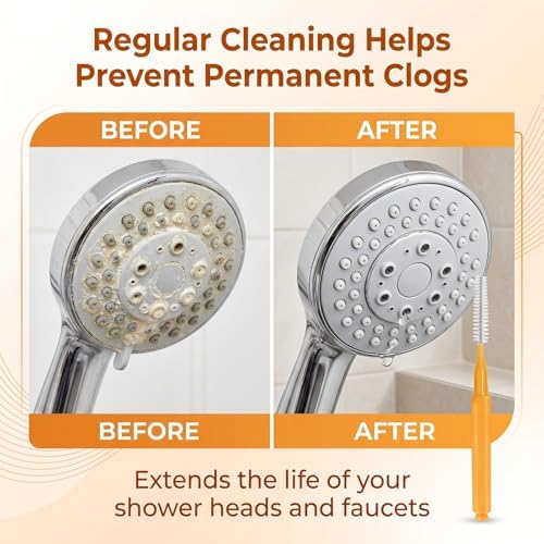 20 Pcs Shower Head Cleaner Picks, Shower Head Cleaning Brush - Image 4