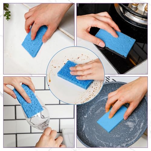 Zhengmy 48 Pcs Sponges Bulk Sponges Kitchen Compressed Sponge - Image 4