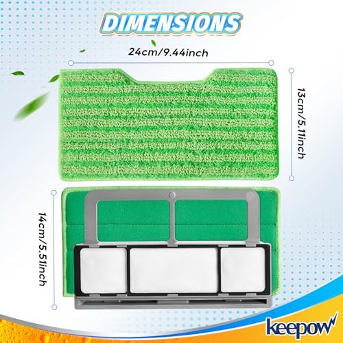 KEEPOW Mop Pads Compatible - Image 4