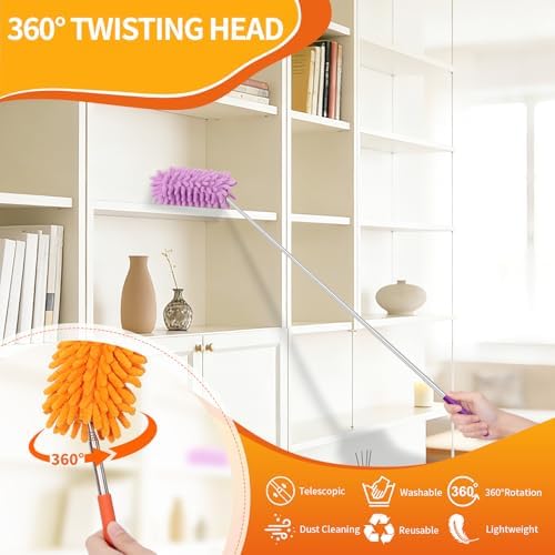 Hand Duster for Cleaning, 360° Bendable Duster - Image 3
