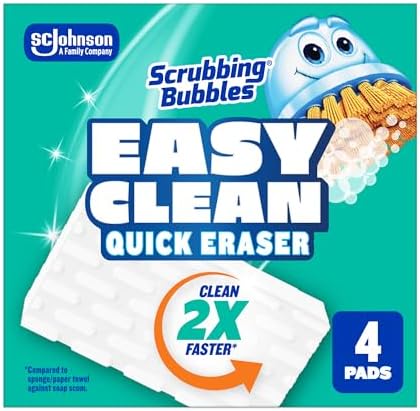 Scrubbing Bubbles Easy Clean Quick Eraser, Glass Doors & More by ScrubbingBubbles