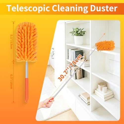Hand Duster for Cleaning, 360° Bendable Duster - Image 5