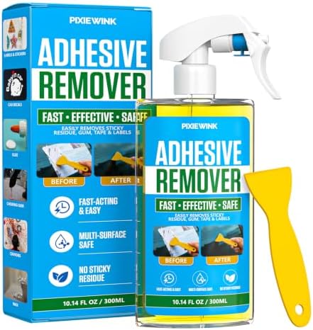 Adhesive Remover Spray with Scraper, 10 oz by Unknown