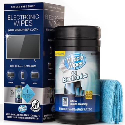 MiracleWipes for Electronics Cleaning by Miracle+Brands