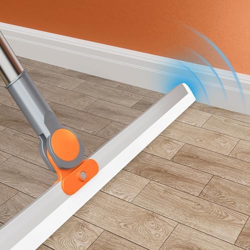 Shower Squeegee with Long Handle, Floor Extendable Squeegee Commercial Scrubber - Image 5