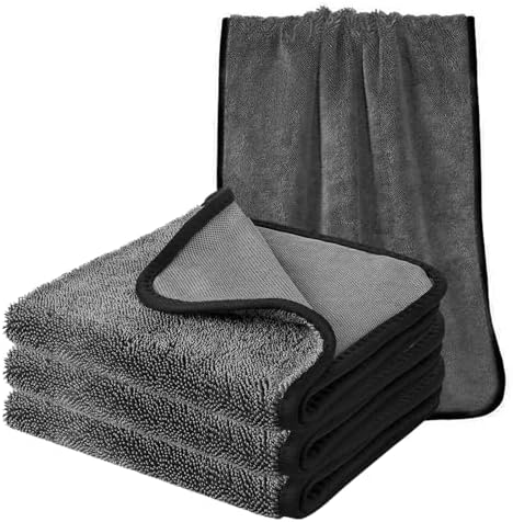 Shiny Cleaning Wipes Shower Cleaning Cloths- 3pcs Super Absorbent Microfiber by Unknown