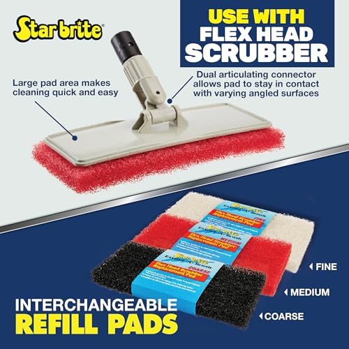 STAR BRITE Large Scrub Red Pad - Image 4