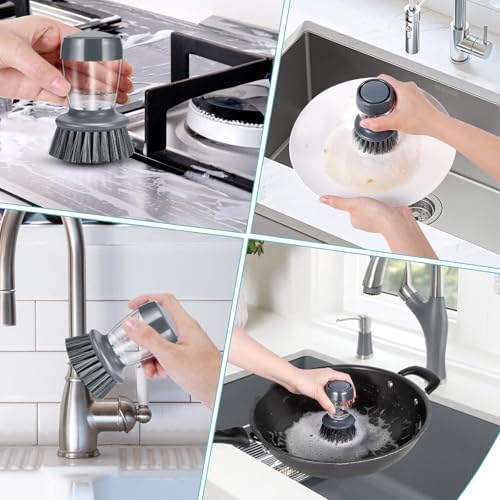 Dish Brush, Dish Scrubber & Dish Scrub Brush - Image 6
