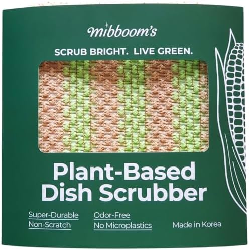 mibboom's Dish Scrubbers – Non-Scratch, Reusable Kitchen Sponges by Unknown