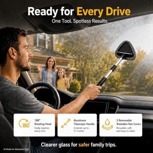 7-in-1 Windshield Wiper Cleaner Kit - Image 5