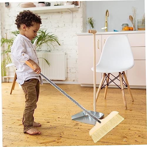 Soft Bristle Broom with Long Stainless Steel Handle - Image 3