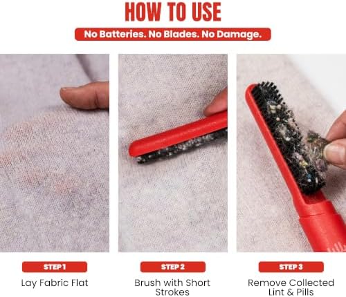 Lilly Brush Save Our Sweaters Fabric Pill Remover & Lint Brush. ONLY - Image 5