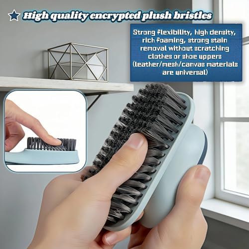 Ergonomic Shoe & Clothing Brush Set - Image 3