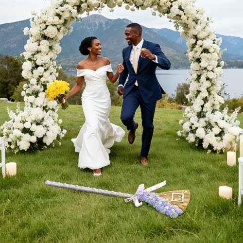 Wedding Broom for Jumping Ceremony, 40 Inch - Image 2
