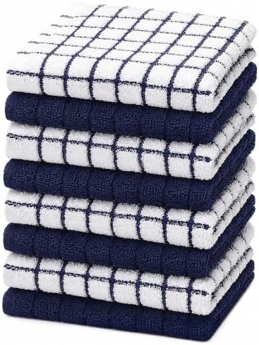 Bumble Dish Cloths, 100% Cotton Kitchen Towels by BumbleTowels